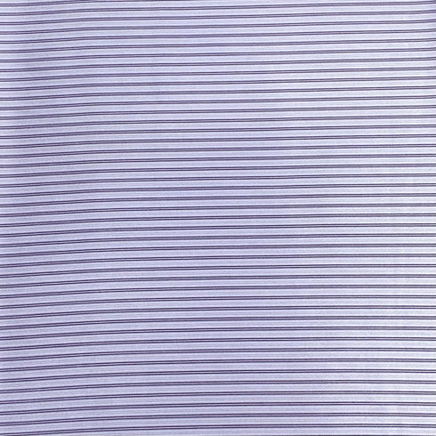 3 Metres Medium Weight Satin Finish Suiting 55" Wide - (Purple Stripes)