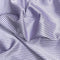 3 Metres Medium Weight Satin Finish Suiting 55" Wide - (Purple Stripes)