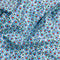 Per Metre Luxury Dressmaking 100% Digital Printed Cotton Lawn- 55" (Blueberry)