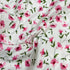 3 Metres Luxury Poly Cotton Blend Sheeting 90"  (Small Pink Floral)
