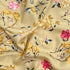 3 Metres, Printed Summer Dressmaking Viscose Fabric - 55" Wide (Marigold)