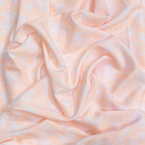 3 Metres, Printed Summer Dressmaking Viscose Fabric - 55" Wide (Peony)