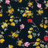 3 Metres, Printed Summer Dressmaking Viscose Fabric - 55" Wide (Alstroemeria)