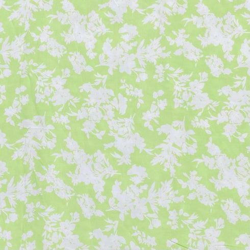 3 Metres, Printed Summer Dressmaking Viscose Fabric - 55" Wide (Chrysanthemum)