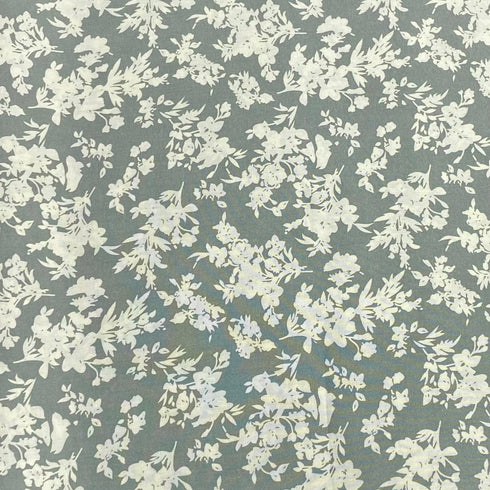 3 Metres, Printed Summer Dressmaking Viscose Fabric - 55" Wide (Geranium)