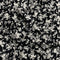 3 Metres, Printed Summer Dressmaking Viscose Fabric - 55" Wide (Black)