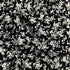 3 Metres, Printed Summer Dressmaking Viscose Fabric - 55" Wide (Black)
