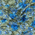 3 Metres, Printed Summer Dressmaking Viscose Fabric - 55" Wide (Green & Blue)