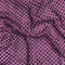 3 Metres Metallic Cutwork Jersey 60' wide (Purple)