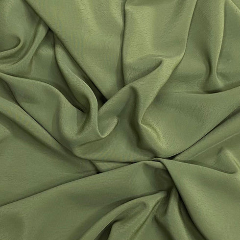 3 Metres Luxurious Crepe Duchenne 60' Wide (Olive)