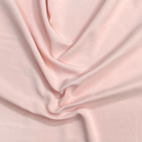 3 Metres Luxurious Crepe Duchenne 60' Wide (Pale Pink)