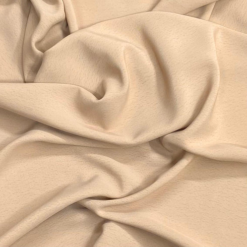 3 Metres Luxurious Crepe Duchenne 60' Wide (Beige)