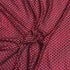 3 Metres Metallic Cutwork Jersey 60' wide (Red)