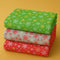 3 Pieces Bundle Super Soft Christmas Print Poplin Cotton - 45" Wide (Stars Bundle)