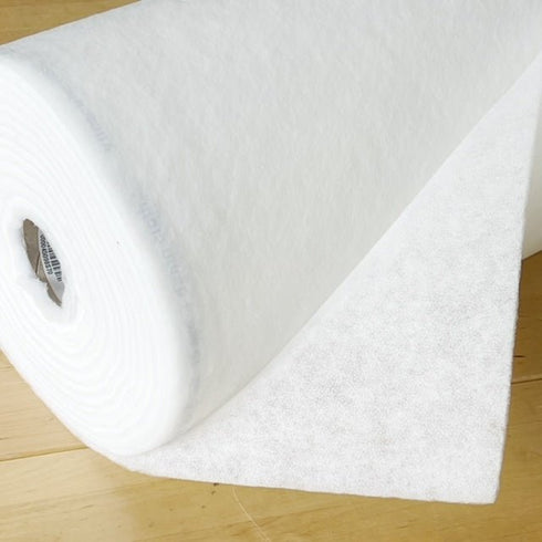 Iron-On Fusible Fleece (Wadding) 90cm Wide- White