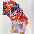 6 Piece Oriental Cotton Fat Quarter Bundle- 100% Cotton