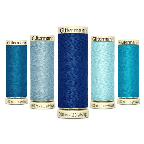Gütermann Sew All Thread- Ice Bundle- Pack Of 5