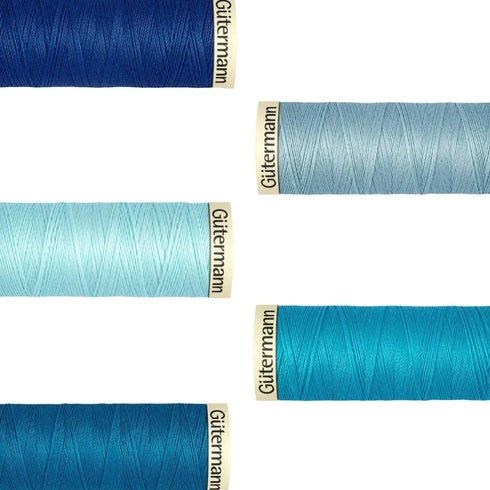 Gütermann Sew All Thread- Ice Bundle- Pack Of 5