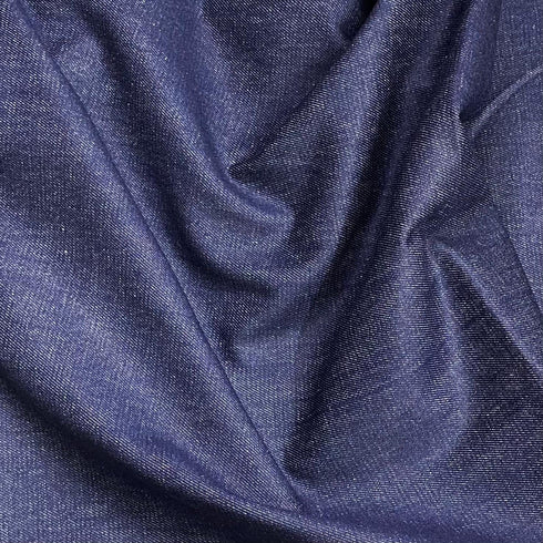 Luxury 100% Cotton Denim – 58" Wide - (Santiago Elenor Blue)