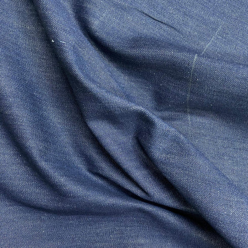 Luxury 100% Cotton Denim – 58" Wide - (Sunez Spring Blue)