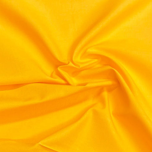 Per Metre Luxury 100% Pure Cotton Fabric – 63" Wide- (Mango)