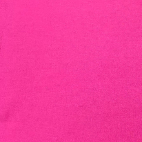 Per Metre Plain Cotton Canvas - 55" Wide (Fuscia)
