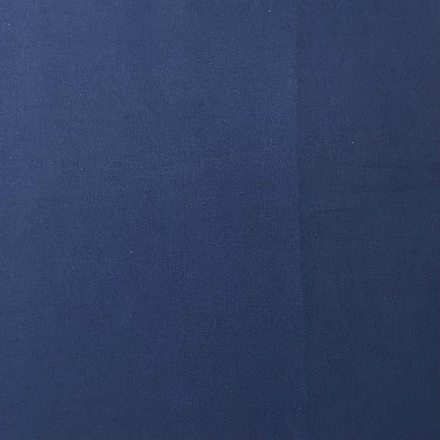 Per Metre Plain Cotton Canvas - 55" Wide (Navy)