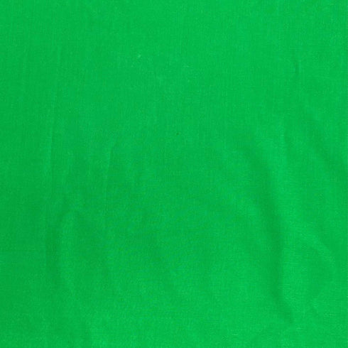 Per Metre Luxury 100% Pure Cotton Fabric – 63" Wide- (Green)