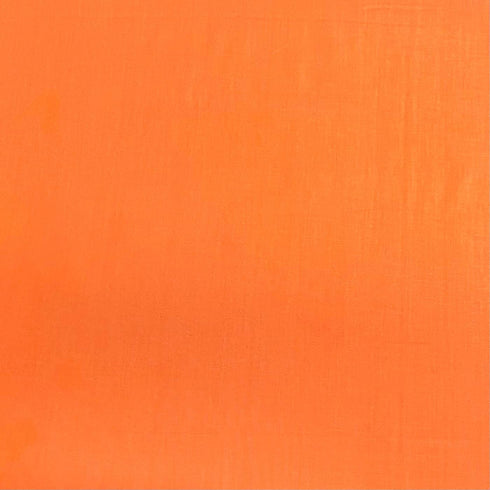Per Metre Luxury 100% Pure Cotton Fabric – 63" Wide- (Orange)