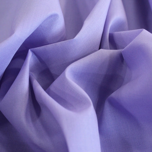 Premium Plain Polycotton Fabric, 60° Washable, 45"- 20 Colours Available