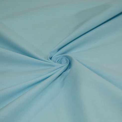 Premium Plain Polycotton Fabric, 60° Washable, 45"- 20 Colours Available