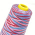 Rainbow Overlocker Threads Polyester Hand / Overlocker- 2950 Yards (Pink/Blue/Lilac)