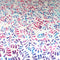 Premium Quality 100% Cotton Batik - Paint Slash - 45" Wide White & Pink