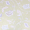 3 Metres Soft Floral Terry Jersey - 55" Wide - Mustard