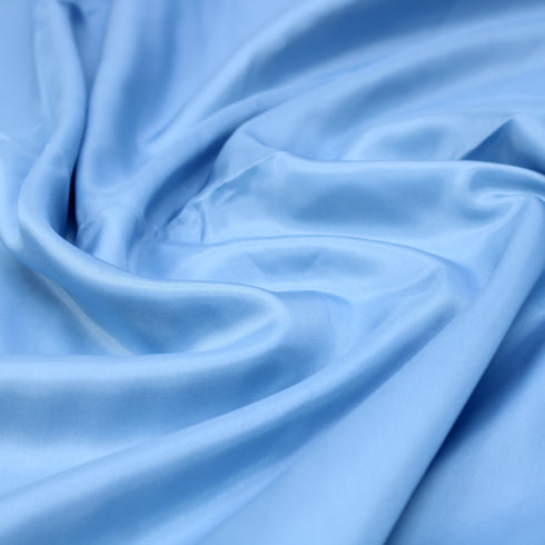 5FOR5 Smooth Acetate Lining  - Baby Blue -  (60" Wide)
