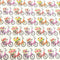 Sold Per Metre Digital Print 100% Cotton- Flower Bicycles- 44" Wide