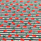 Sold Per Metre Digital Print 100% Cotton- Cherry Stripe