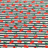 Sold Per Metre Digital Print 100% Cotton- Cherry Stripe