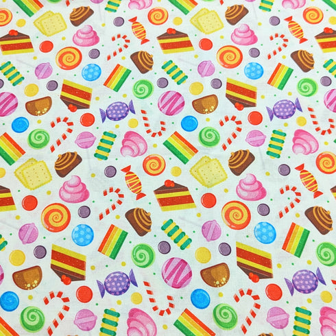 Sold Per Metre Digital Print 100% Cotton- Sweet Surprise