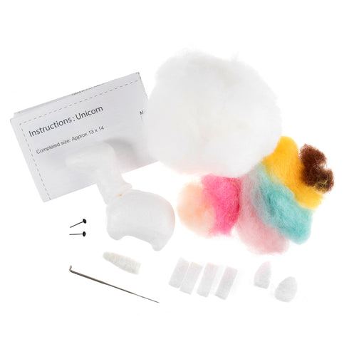 Needle Felting Kit: Unicorn