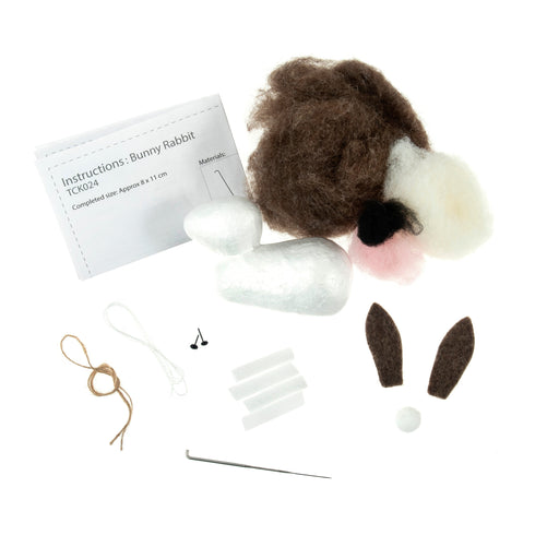 Needle Felting Kit: Bunny
