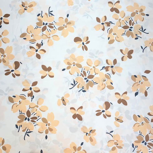 3 Metres, Soft Touch American Crepe, 'Coconut ' - 55" Wide