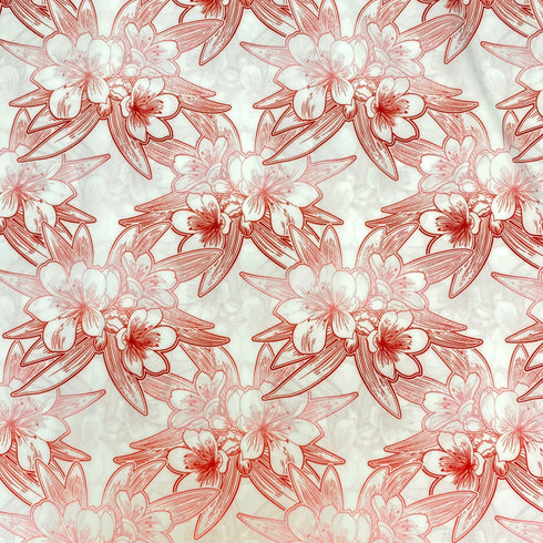 3 Metres, Soft Touch American Crepe, 'White ' - 55" Wide