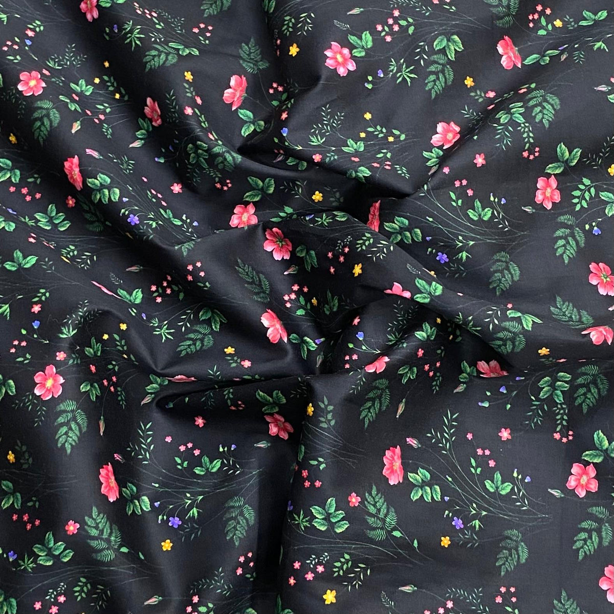 3 Metres Premium Cotton Lawn With Sateen Finish - 55